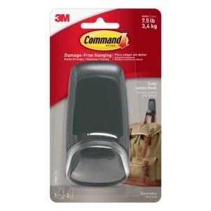 image of Command Slate Plastic Jumbo hook