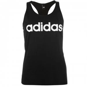 Image of adidas Linear Tank Top Ladies - Black/White