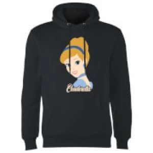 image of Disney Princess Colour Silhouette Cinderella Hoodie - Black