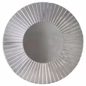 Image of Crossland Grove Laxton Silver Wall Mirror 800Mm