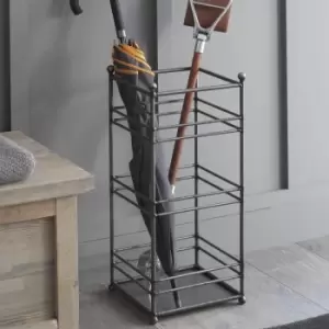 Image of Garden Trading Farringdon Umbrella Stand in Steel