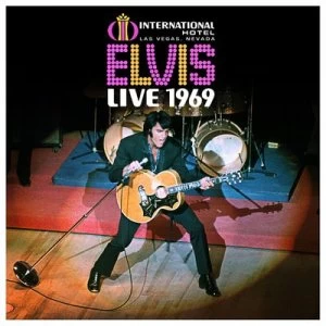 Image of Live 1969 International Hotel Las Vegas Nevada by Elvis Presley CD Album
