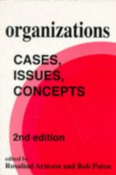 Image of Organizations Cases Issues Concepts by Rosalind Armson Book
