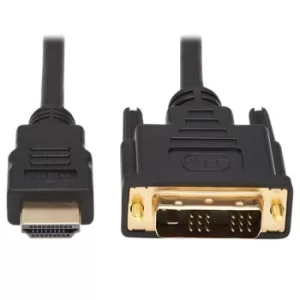 Image of HDMI to DVI Gold Digital Video Cable 6ft 1.8