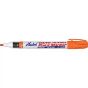 Image of MARKAL VALVE ACTION MARKER Orange