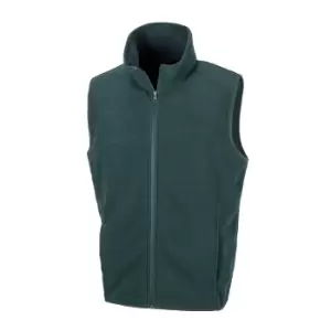 Image of Result Core Mens Micro Fleece Gilet (2XL) (Forest)