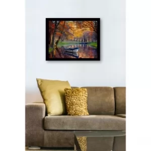 Image of SC0341 Multicolor Decorative Framed MDF Painting