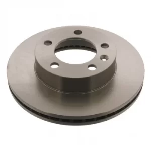 Pair of Brake Discs 39346 by Febi Bilstein Front Axle