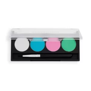 Image of Makeup Revolution Water Activated Graphic Liner Palettes Pastel Dream