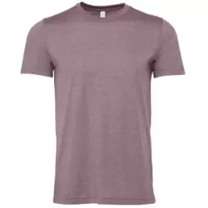 Image of Bella + Canvas Adults Unisex Heather CVC T-Shirt (M) (Purple Heather)