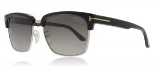 image of Tom Ford River Sunglasses Black 01D Polariserade 57mm