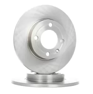 Image of RIDEX Brake disc 82B0758 Brake rotor,Brake discs VW,SEAT,POLO (6N2),Polo Schragheck (6N1),POLO Kasten (86CF),AROSA (6H)