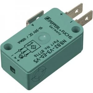 Image of Inductive proximity sensor 10 x 16mm shielded PNP Pepperl Fuchs NBB2 V3 E2 V5