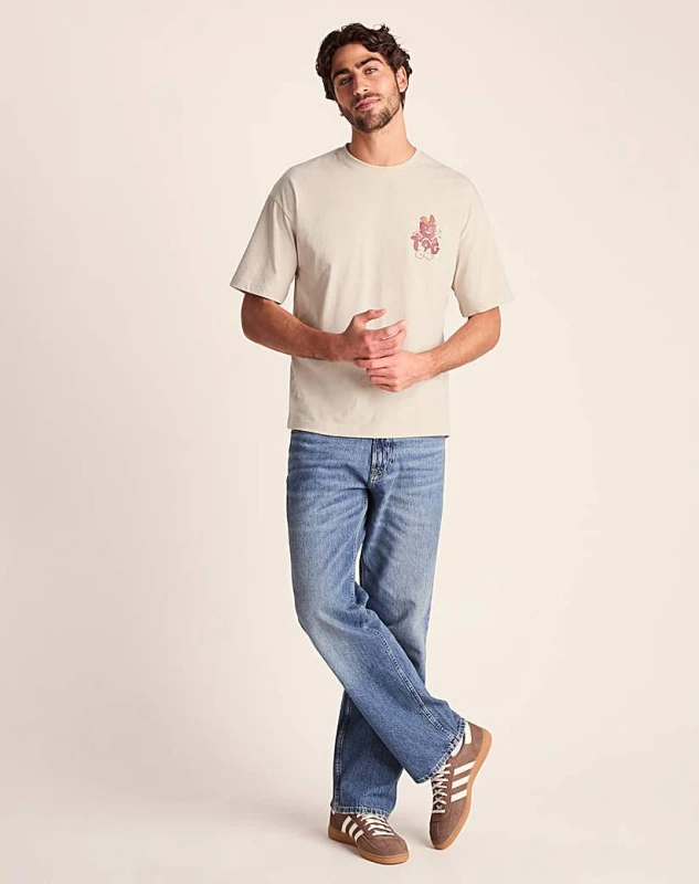 Image of Tog 24 Tog24 100% Cotton Supersoft T-Shirt Cloud - Tog 24 - Size: 6XL60/62 Cloud Male 6XL60/62 ZA68218