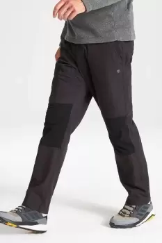 image of Cotton-Blend 'Verve' Water-Repellent Trousers