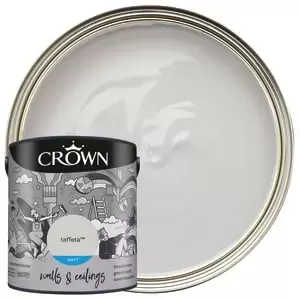 image of Crown Matt Emulsion Paint - Taffeta - 2.5L