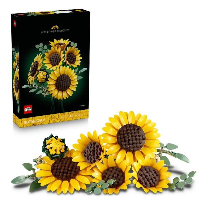 Image of LEGO Botanicals LEGO Botanicals Sunflower Bouquet - LEGO Botanicals Female RT90701