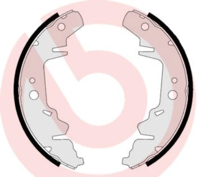 Image of BREMBO Brake Shoe Set BREMBO S 11 501