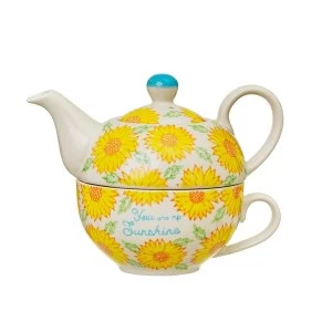 image of Sass & Belle Sunflower Mum Teapot