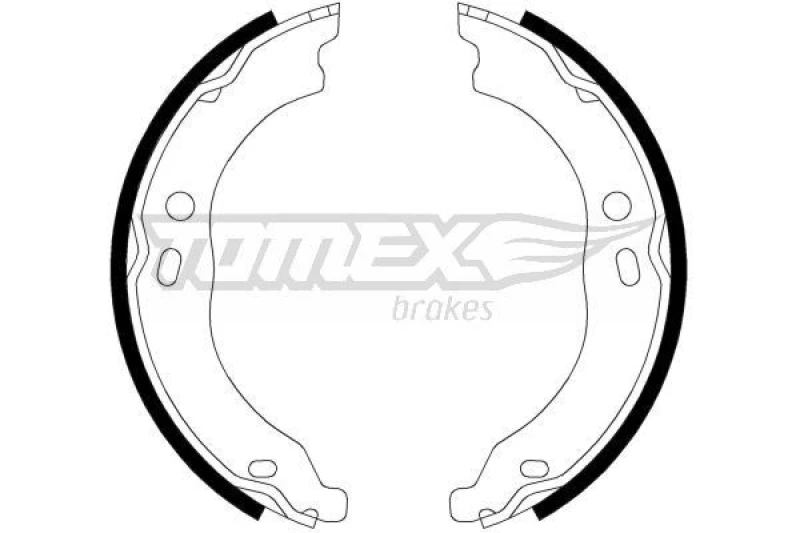 Image of TOMEX brakes Brake Shoe Set TOMEX brakes TX 21-99