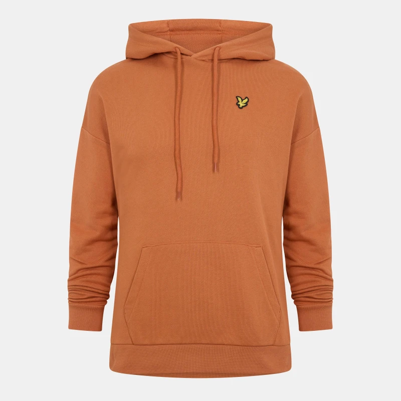 Image of Lyle and Scott Lyle Oversized Hdy - Orange Orange 6