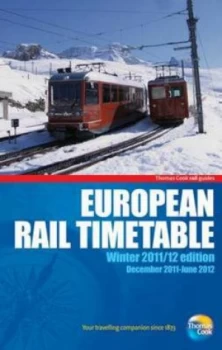 Image of European Rail Timetable Paperback