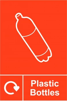 Image of Spectrum Industrial Recycle Sign Plasticbottle 150x200mm SAV 18160