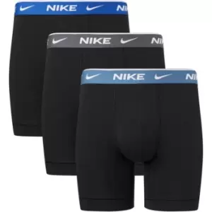 Image of Nike Boxer Brief 3 Pack Mens - Black