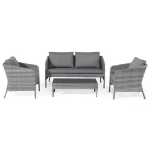 image of Maze Santorini 2 Seat Sofa Set Grey