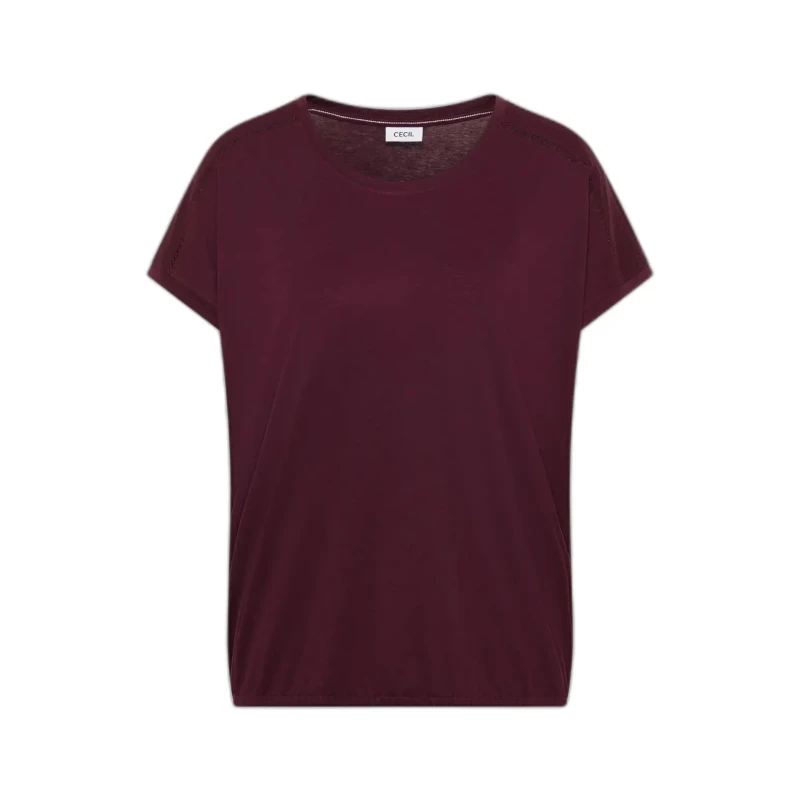 Image of cecil Womens T-Shirt Cecil Shoulder Rouge Female M