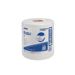 image of Original Wypall L10 Wipers Centrefeed Airflex White Pack of 6 Rolls