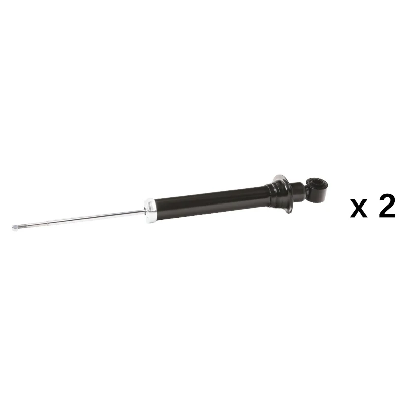 Image of RIDEX 854S21244 Shock absorber Rear Axle, Gas Pressure, Monotube, Spring-bearing Damper, Bottom eye Shock Absorber (854)