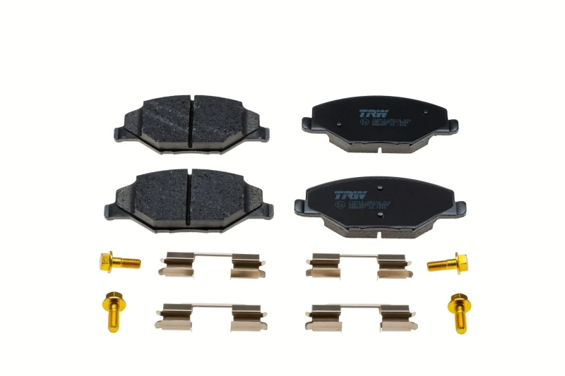 Image of TRW GDB2027 Brake pad set prepared for wear warning indicator Brake Pad Set,disc brake (402)