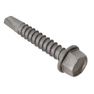 Image of ForgeFix TechFast Roofing Sheet to Steel Hex Screw No. 3 Tip 5.5 x 100mm Box 100
