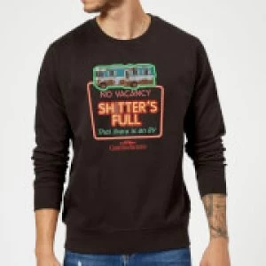 Image of National Lampoon No Vacancy Christmas Sweatshirt - Black