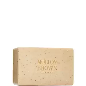 image of Molton Brown Re-charge Black Pepper Bodyscrub Bar 250g