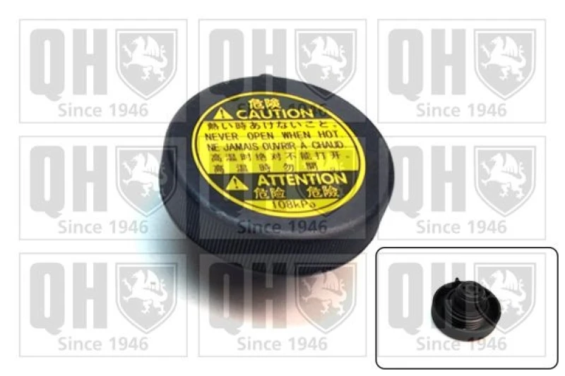 Image of QUINTON HAZELL Expansion tank cap QUINTON HAZELL FC552