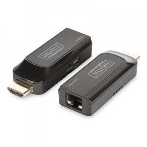 Image of Digitus DS-55203 AV extender Network transmitter & receiver Black