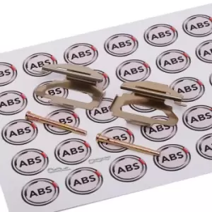 Image of A.B.S. Accessory Kit, disc brake pads FORD,RENAULT,FIAT 1141Q 95711410,6521141,6531141 4211141