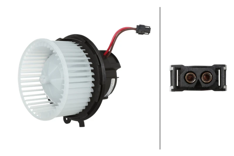 Image of HELLA Blower motor HELLA 8EW 366 400-351