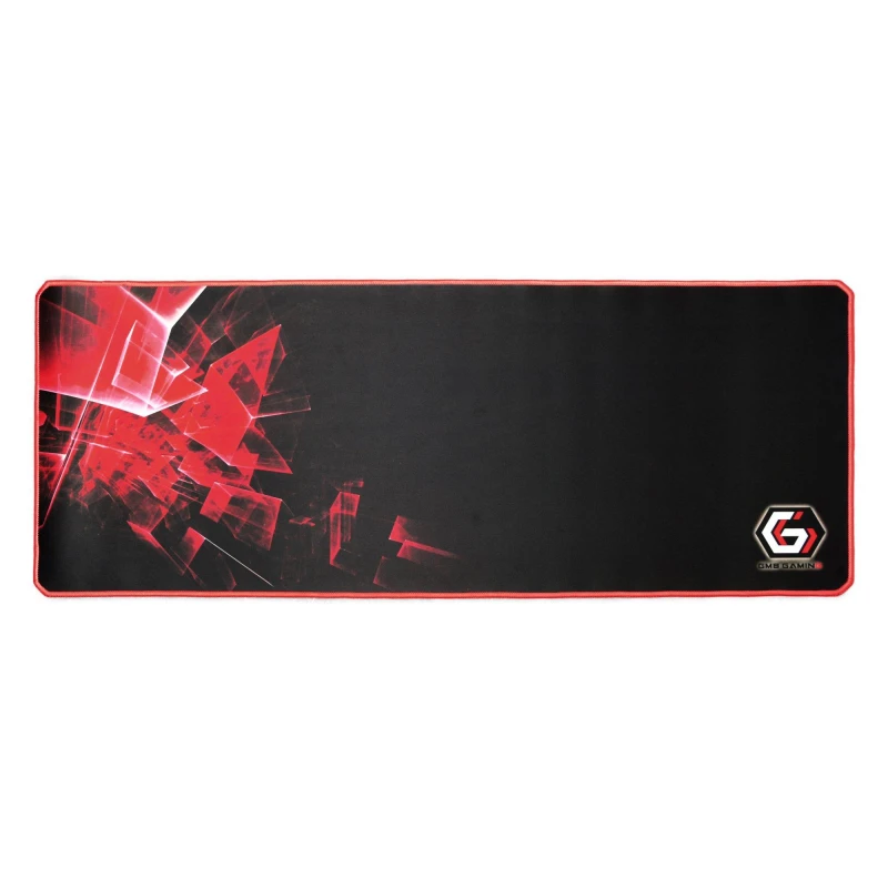 Image of Gembird Pro Extra Large Gaming Mouse Desk Pad Black / Red unisex One Size