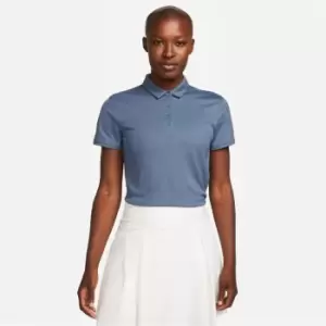 Image of Nike Dri-FIT Victory Womens Golf Polo - Blue