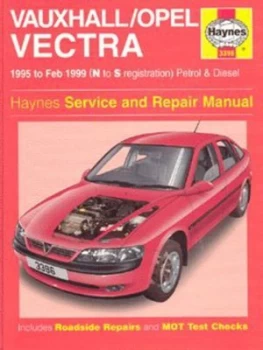 Image of Vauxhall/opel Vectra Service and Repair Manual by Haynes Publishing Hardback