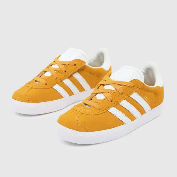 Image of adidas yellow gazelle Toddler trainers Yellow UK 6 (EU 23)