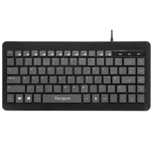 image of Targus AKB631UK keyboard USB QWERTY UK English Black