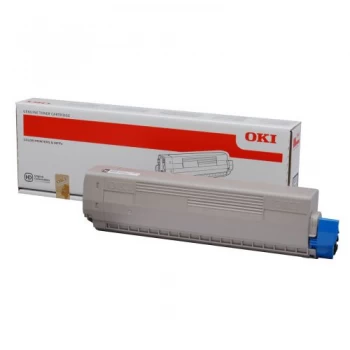 image of OKI 44844508 Black Laser Toner Ink Cartridge