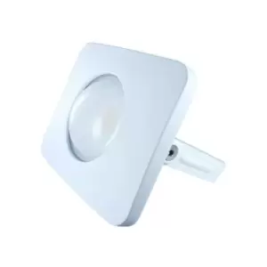 image of Integral LED Lighting - Integral - LED Floodlight 30W 4000K 2700lm Matt White IP65