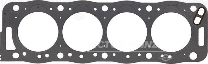 Image of REINZ 61-29165-10 Head Gasket 1,6mm, Soft Material Gasket, Notches/Holes Number: 2 Gasket,cylinder head (318)