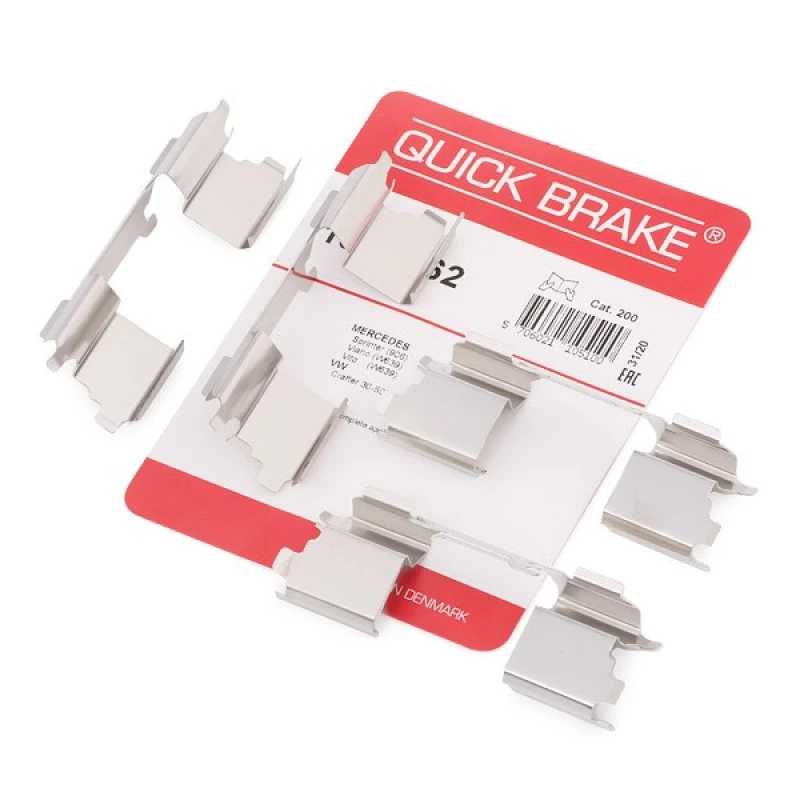 Image of QUICK BRAKE Brake pad fitting kit QUICK BRAKE 109-1762