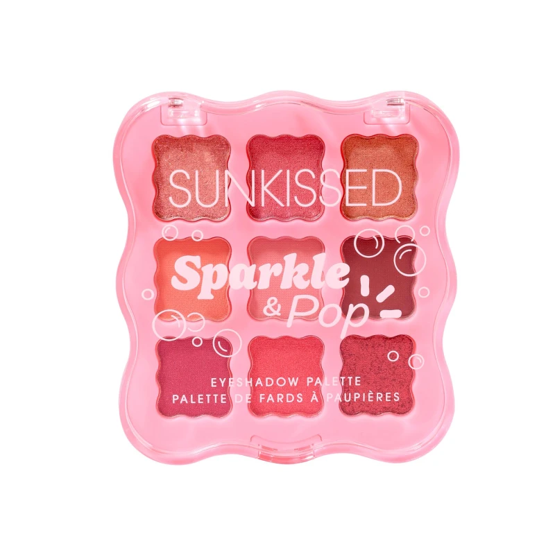 Image of Sunkissed Sparkle & Pop Eyeshadow Palette 9x0.7g